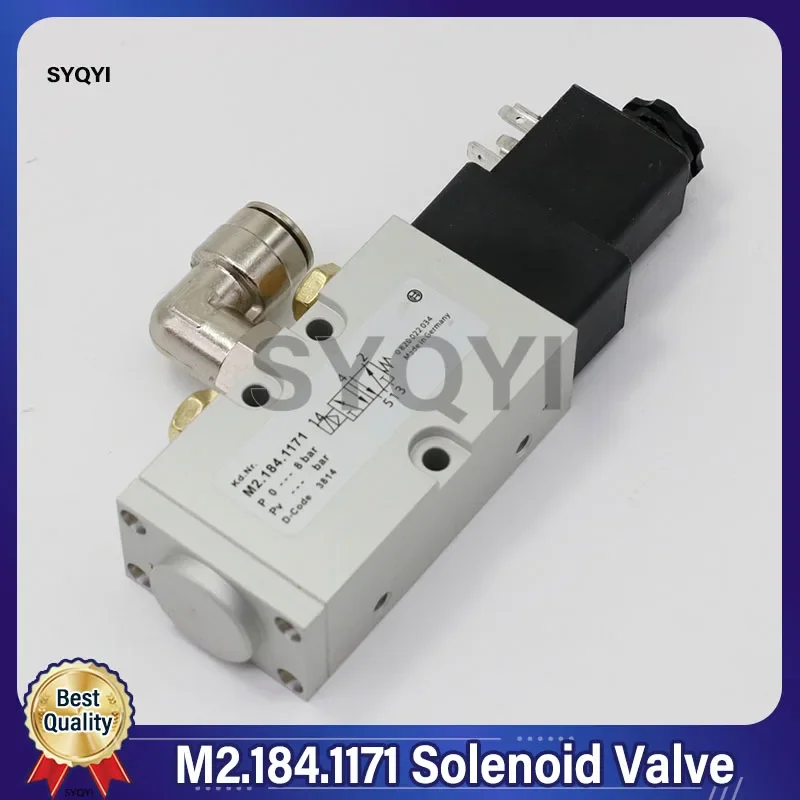 1 Pcs High Quality M2.184.1171 Solenoid Valve For HeidelbergSM52 SM74 SM102 Printing Machine Parts