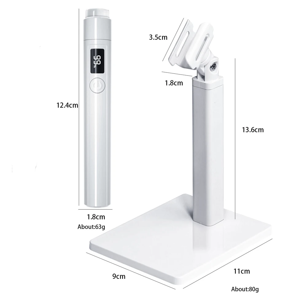 Mini lampe à ongles LED UV, sèche-ongles portable, aste par USB, gel à séchage rapide, déterminer la lampe de manucure pour N64.Art