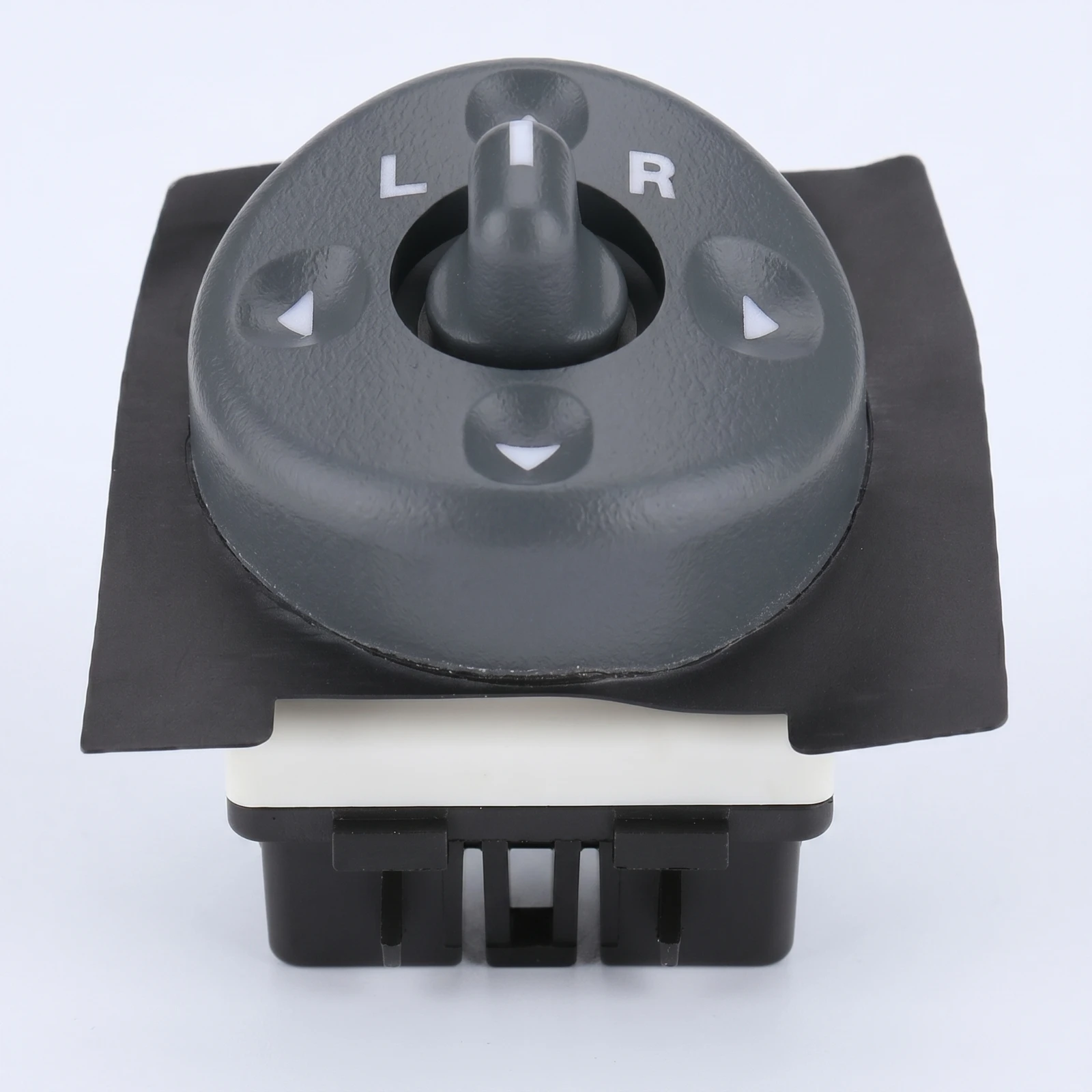 Side Mirror Control Switch Meticulously Crafted Mirror Control Switch with Bezel Black Rotary for Car Owners, Dashboard