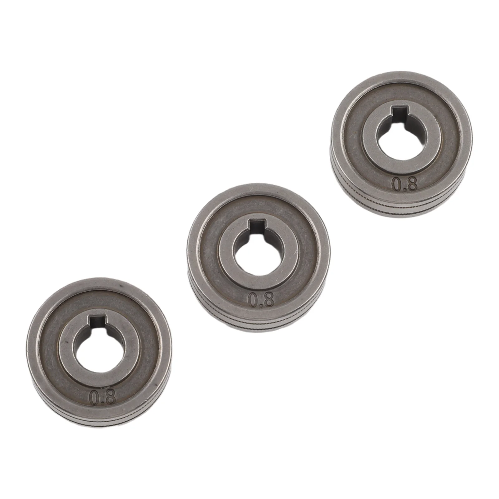 3PCS Welding Wire Feeding Roll K Type 0 8 to 1 0mm for MIG Welding Machines with Efficient Feeding and Quick Installation