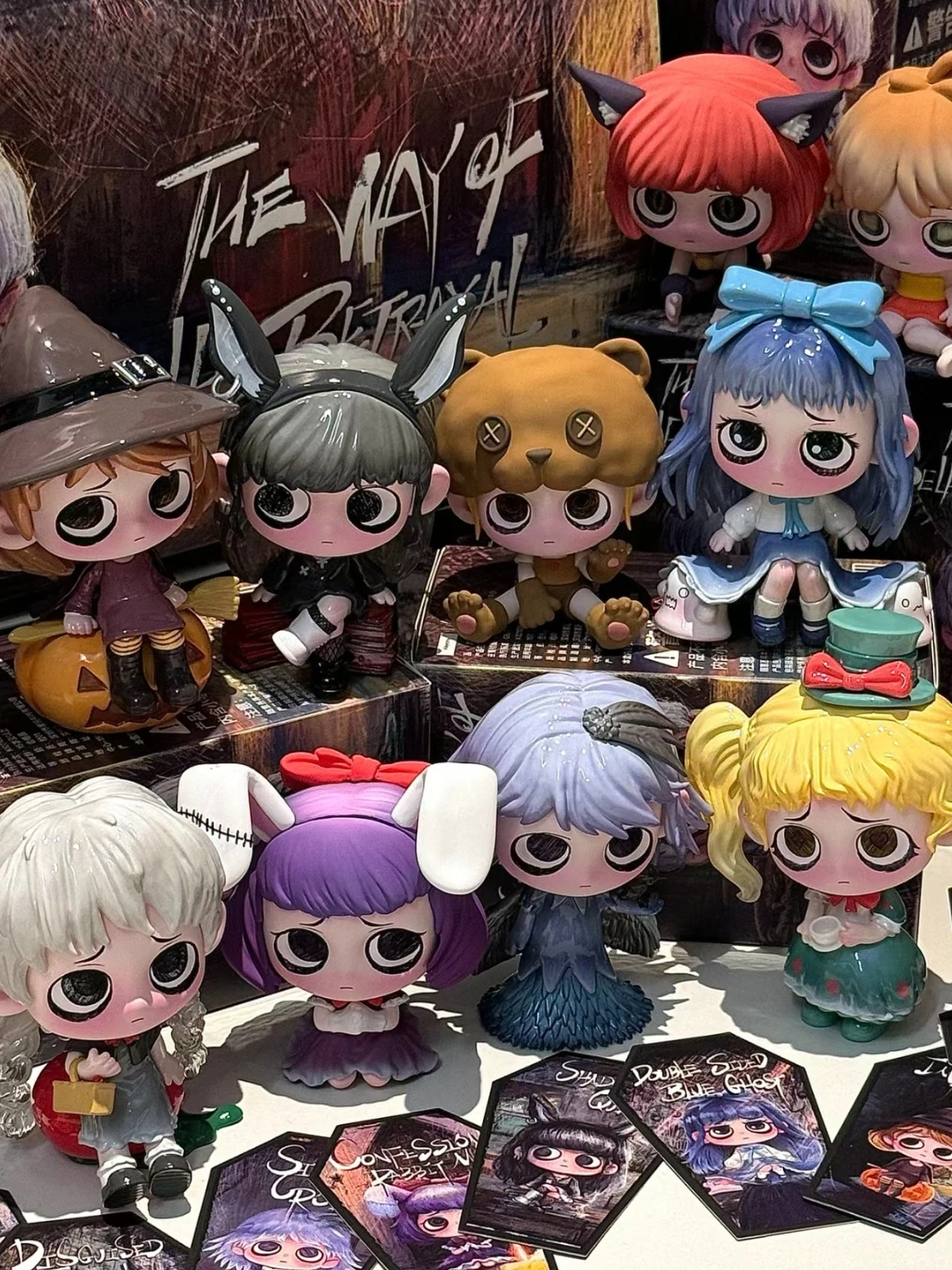 Genuine Heyone Kiki Betrays Its Own Way Series Blind Box Hipsters Play Doll Desktop Collection Surprise Blind Box Girl Gifts