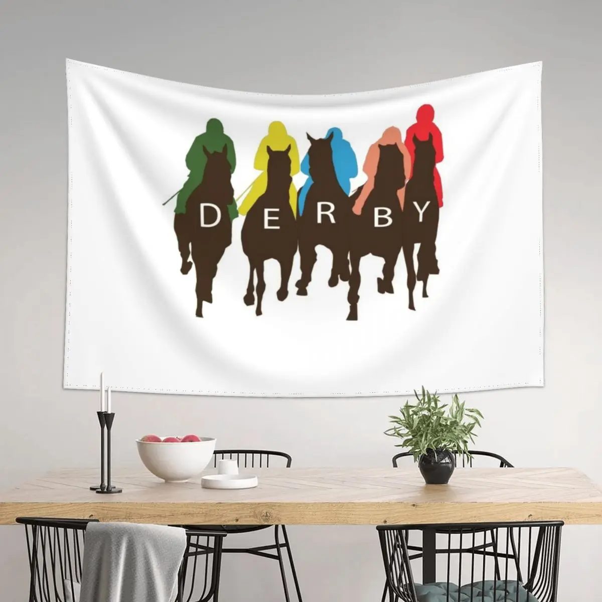 

Derby Shirt Kentucky 2018 Cinco De Mayo for Men Women Kids Tapestry Wall Art Decorative Wall Murals Custom Tapestry