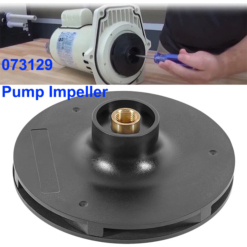 Upgraded 073129 Pump Impeller Replacement Fit Snugly for 1-1/2 HP WhisperFlo Pump Impeller for Pool & Spa Pump Pool Replacement