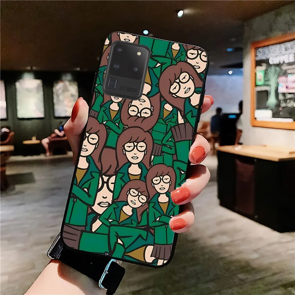 Cute Cartoon D-DariaS iphone case For Samsung S 9 10 20 21 22 23 30 23plus lite Ultra FE S10lite Fundas