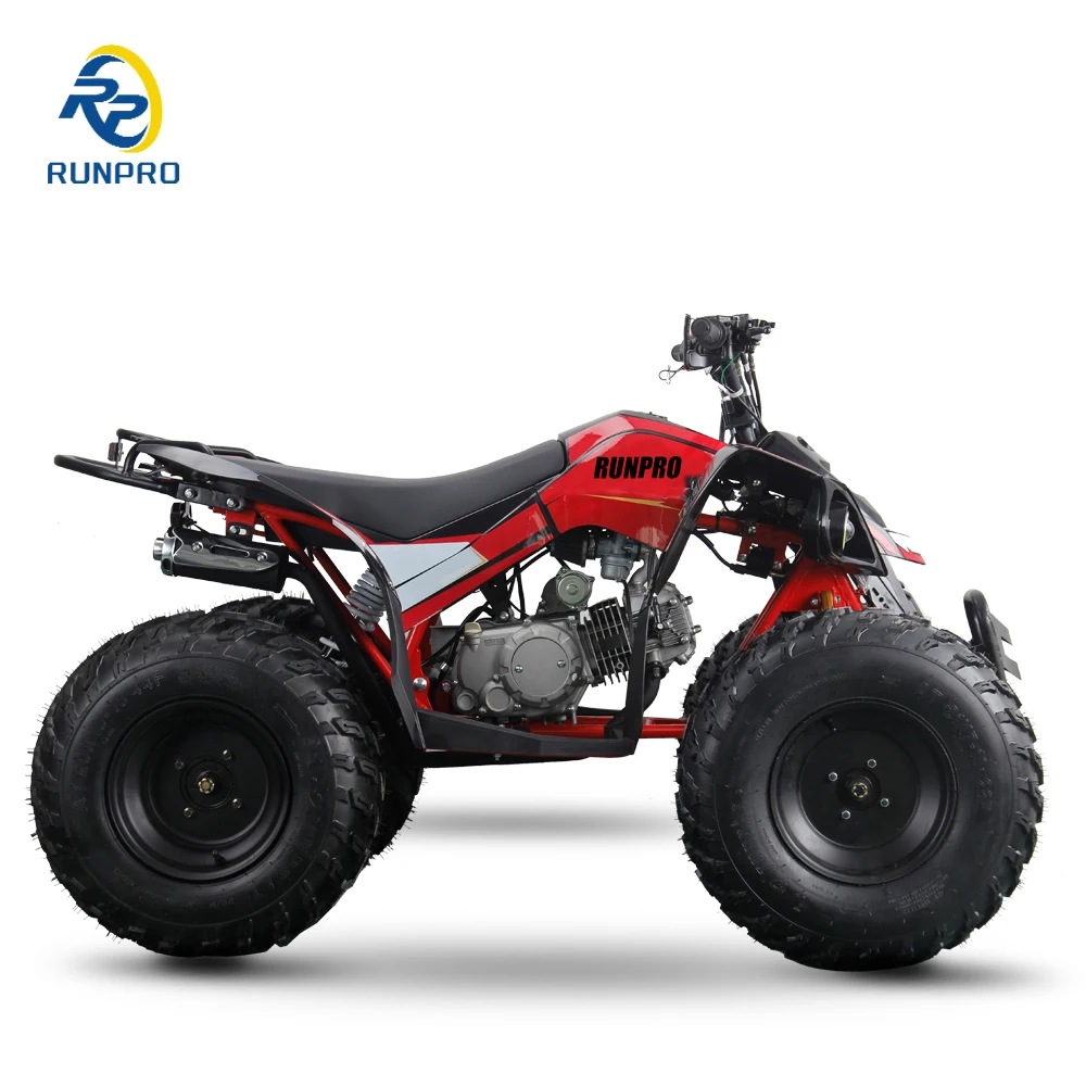 125CC 4 Stroke Gas Powered Quad Bike Cuatrimoto Quad Bike Electric Start  ATV 4 Wheeler with CE