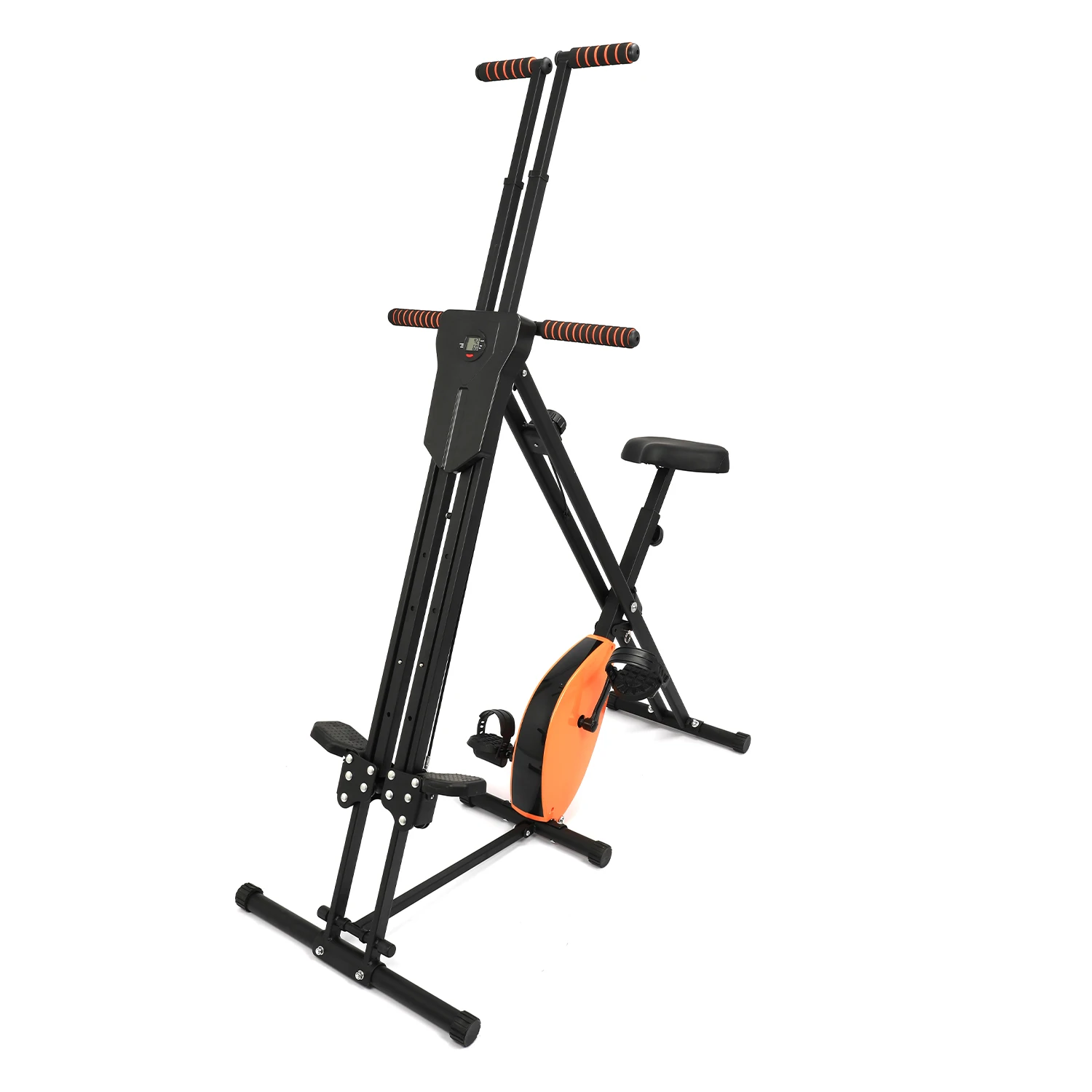 

Cheap Price 2-in-1 Home Gym Cardio Trainer X Bike Fitness Magnetic Stair Stepper Premium Exercise Bike for Climbing and Riding