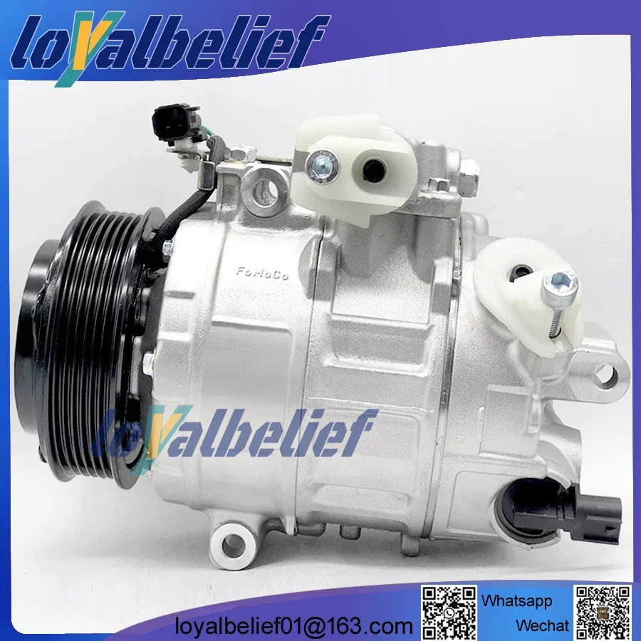 For LINCOLN CONTINENTAL MKX 16-19 AC Compressor for FORD EDGE 2.7L 15-18  F2GH-19D629AC F2GH19D629AC F2GH-19D629-AC F2GZ19703B