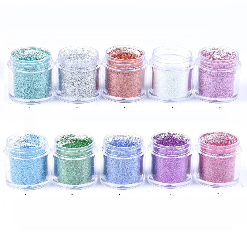 10ml/bottle Glitter Powder for Epoxy Resin molds making Pearl Pigment Mica Powder DIY Handmade Jewelry Filler