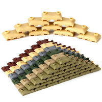 Building toy battlefield bunkers sandbag scene built world War II soldier toy accessories building blocks