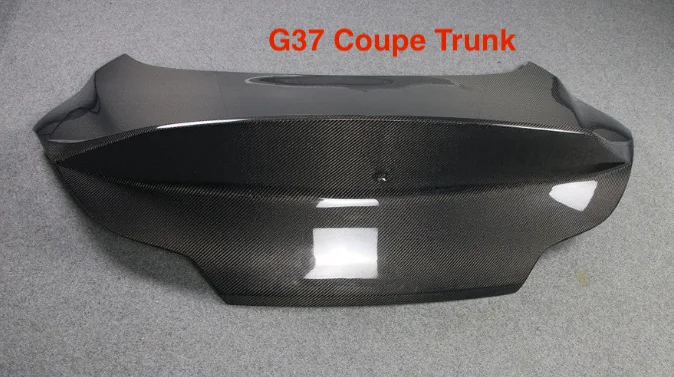 MRD-Couvercle de coffre en fibre de carbone coupé, couvercle personnalisé pour MF iti G37 2007-2013