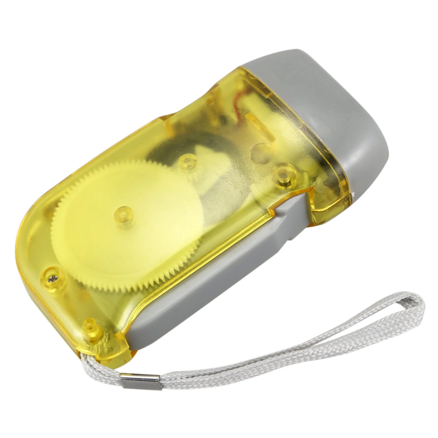 Fresh 3 LED Dynamo Wind Up Flashlight Torch Light Hand Press Crank NR Camping