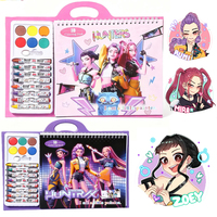 2026 Kpop Demon Hunters Coloring Book - Tracing Painting & Anime Cartoon Line Art, Kids Sketch Book | Children's Holiday Gift