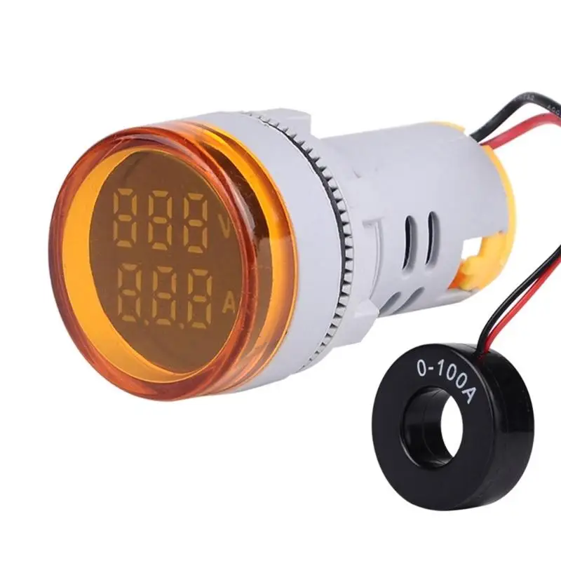 652F Control Cabinet Readout Meter, 22 mm Round LED Display with Current Pickup for Routine Equipment Service Tasks