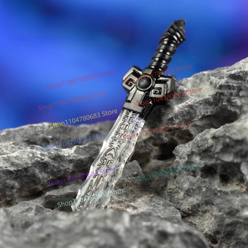 Bloques de construcción MOC, accesorios para minifiguras, cuchillo y club, modelo de ensamblaje, juguete de anime y dibujos animados, decoración, regalo coleccionable