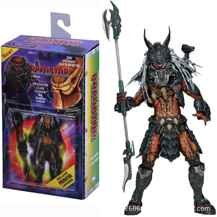 

NECA Predator Leader Kenner Tribute Edition 7-inch Model Action Figure Robot Toy Desktop Ornament Boy Christmas Birthday Gift