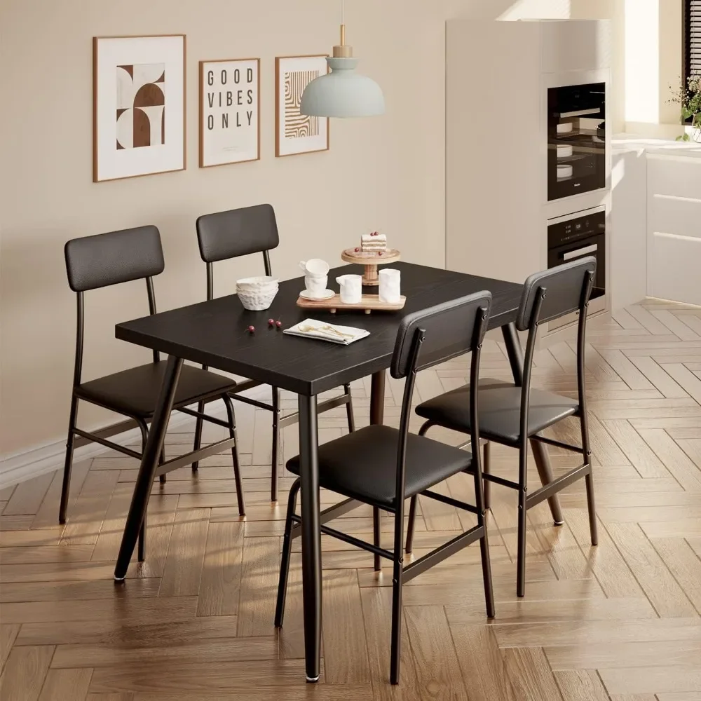 Dining Table Set fKitchen Dining Table with Chairs for Small Space, Apartment