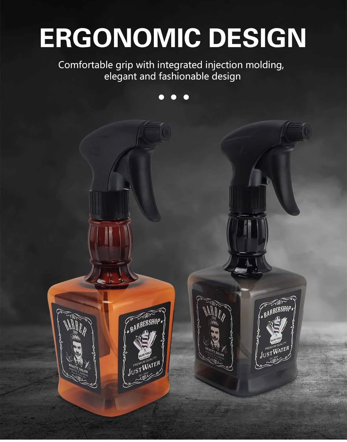 Barber Spray Flasche Friseur Nachfüllbare Spray Flasche Haar Nebel Salon Barbershop Haar Werkzeuge Wasser Für Haar Pflege Werkzeuge – Detail 5