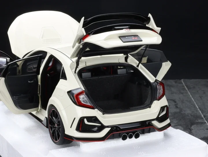 Autoart 1:18 سيفيك نوع R FK8 2021 JDM محاكاة طبعة محدودة جميع سبيكة معدنية مفتوحة ثابتة سيارة لعبة مجسمة هدية #5