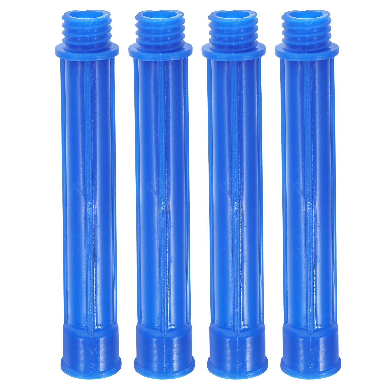 

4 Pcs Caulking Nozzle Adapter Extended Tips Reusable Finishing Small Tube Plastic Tool For Various Wide Compatibility