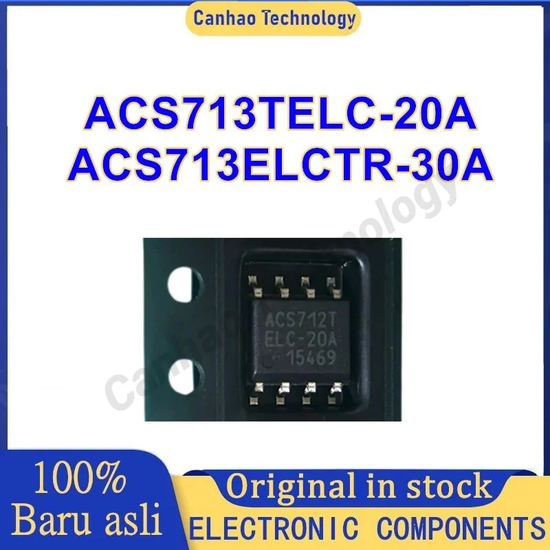 

5PCS ACS713ELCTR-30A ACS713TELC-20A ACS713TELC ACS713T ACS713 SOP-8 100%New Original in stock