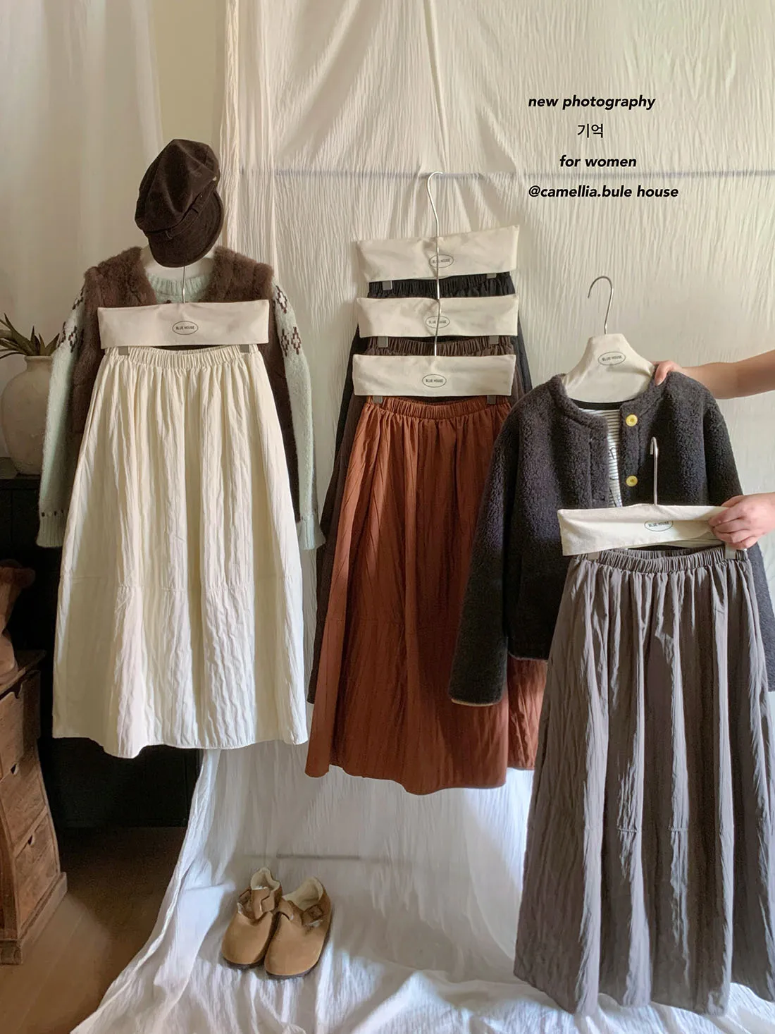 

Женская осенне-зимняя свободная длинная юбка трапециевидной формы с хлопковой подкладкой, женская уличная однотонная стеганая юбка с эластичной резинкой