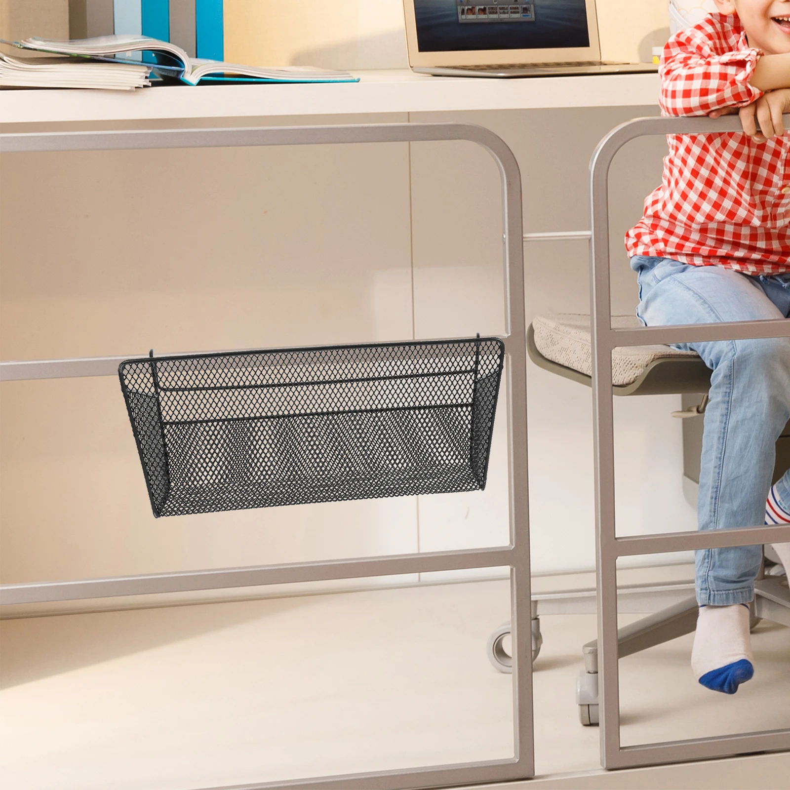 

Bedside Basket Storage Dormitory Hanging Organizer Baskets Bunk Double Layer Student
