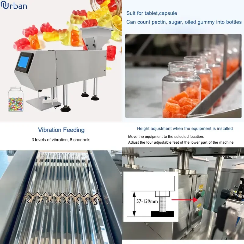 for Automatic Desktop Tablet Capsule Candy Fudge Counter