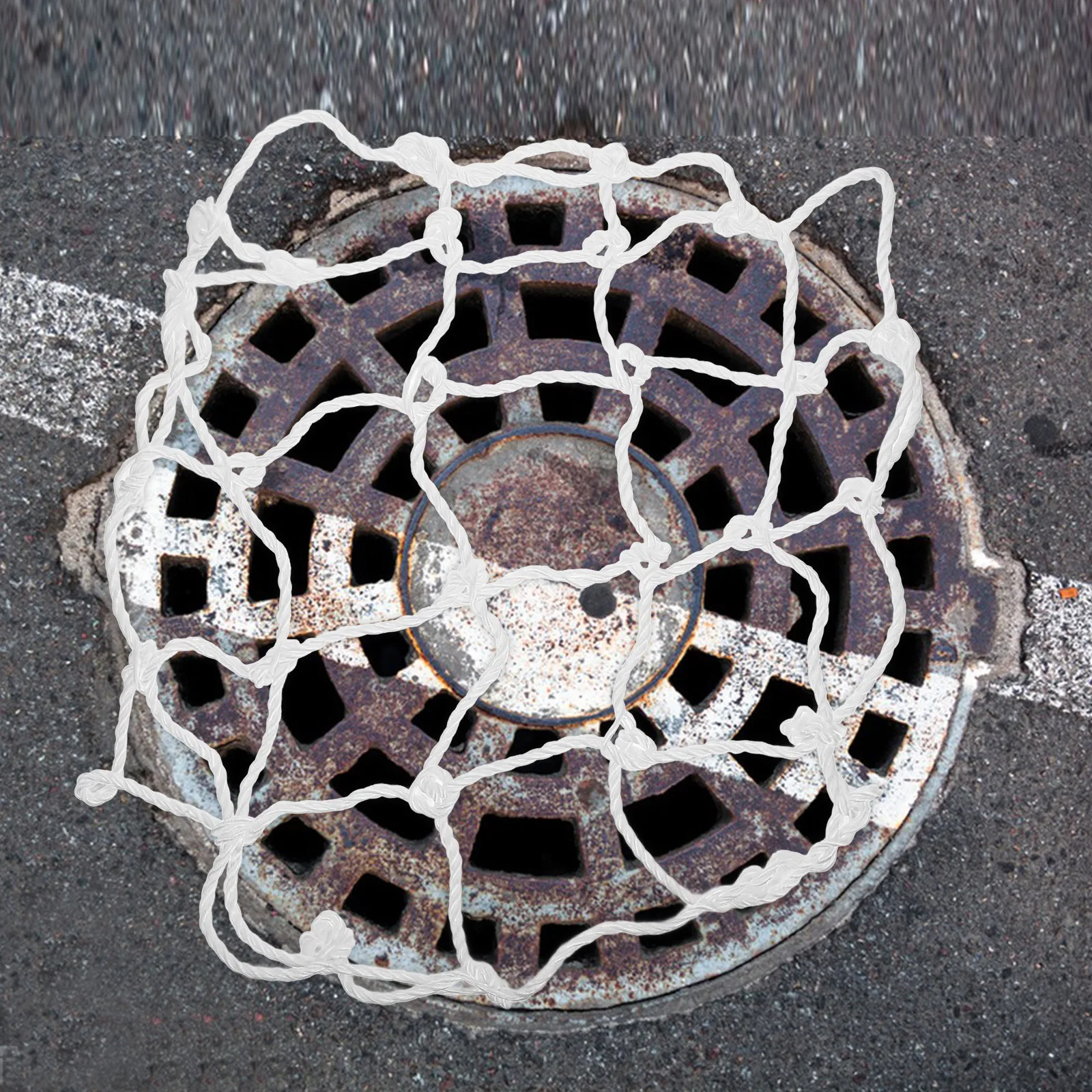 

Nylon Mesh Manhole Cover Protective Net Polypropylene Handmade Crochet Hair Barrettes
