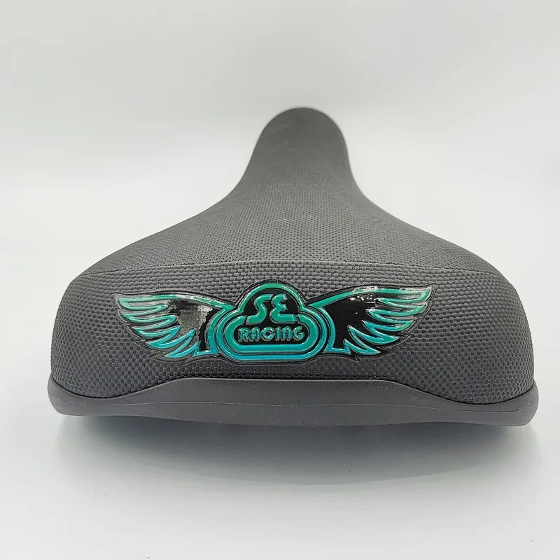 Widened and Thickened Saddle for Vintage Stunt Bike, BMX Dual Rail Seat Pack, Suitable for BMX Bikes