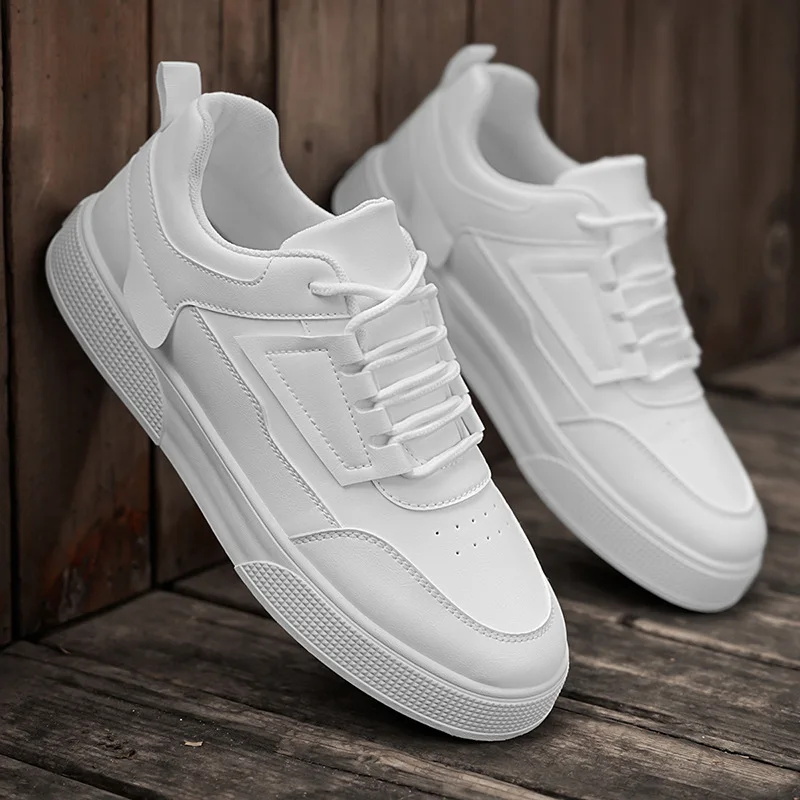 

2025 New Men's Shoes Summer Casual Shoes for Men Fashion Anti Slip Wear Resistant White Shoes Plus Size 39-48 Sapato Masculino