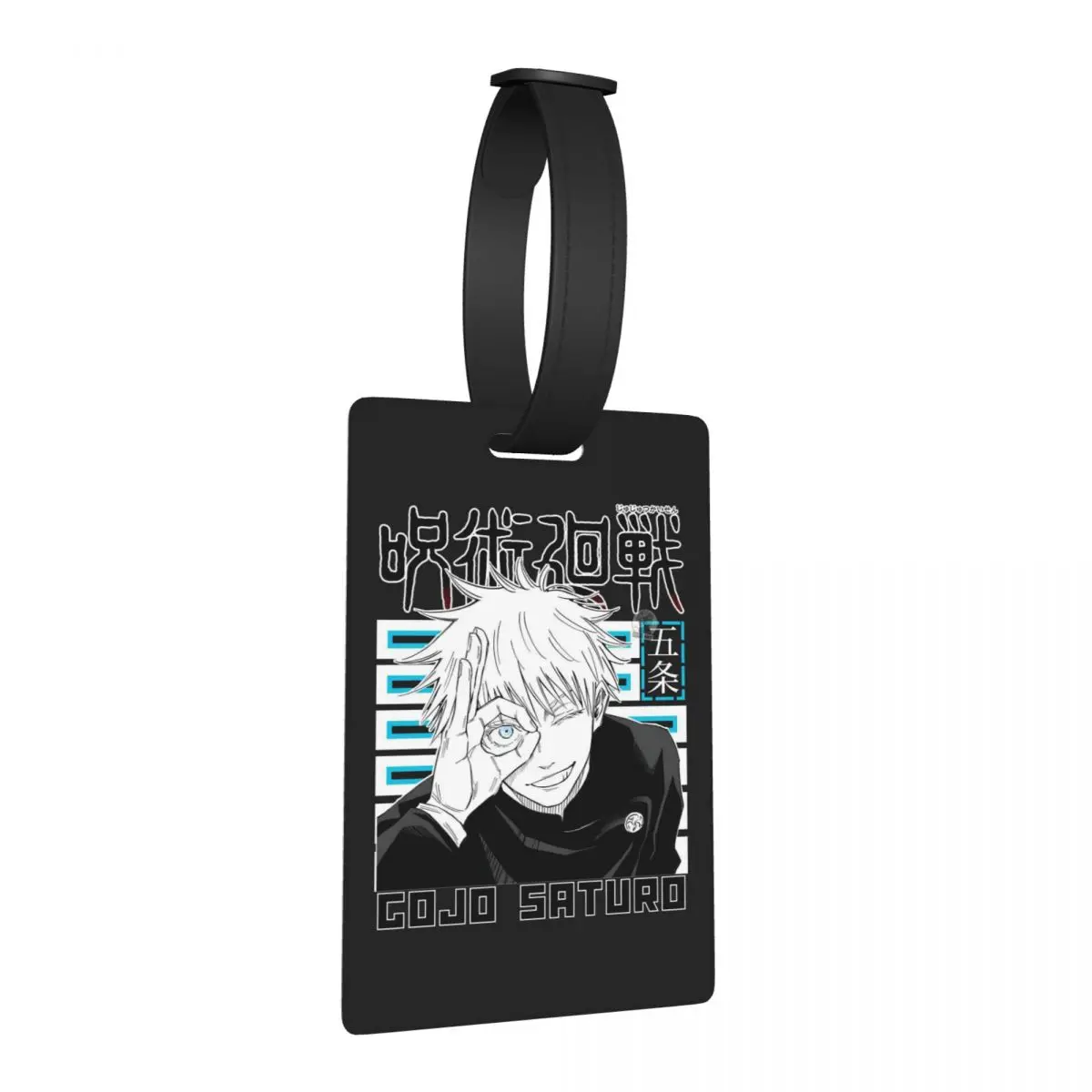 

Бирки для багажа Jujutsu Kaisen: аксессуары для чемоданов, этикетки для путешествий, держатели для идентификационных бирок, именные бирки с адресом