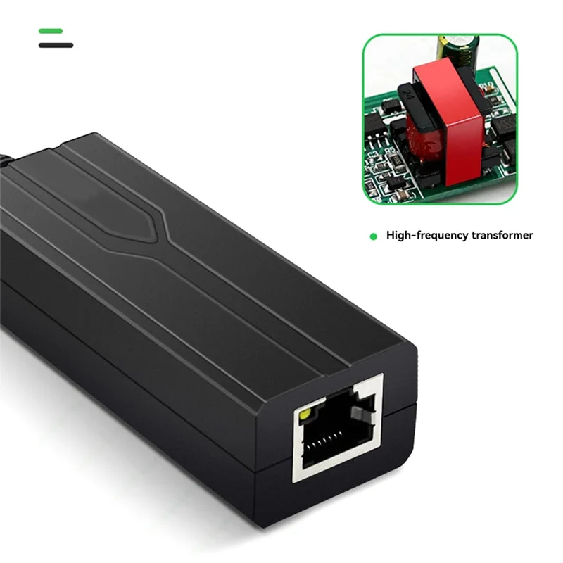 

Well Made-Poe Splitter 48V To 5V USB Interface Ethernet 802.3Af /At Poe Power Supply Module For IP Camera Electronic Equipment