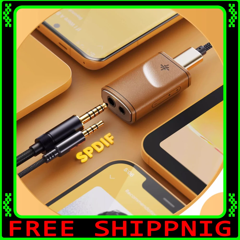 

FIIO SNOWSKY Melody Headphone Amplifier Wooden Hi-Res Lossless Portable DAC Headphone Amplifier CS43131*2 PCM384kHz DSD256