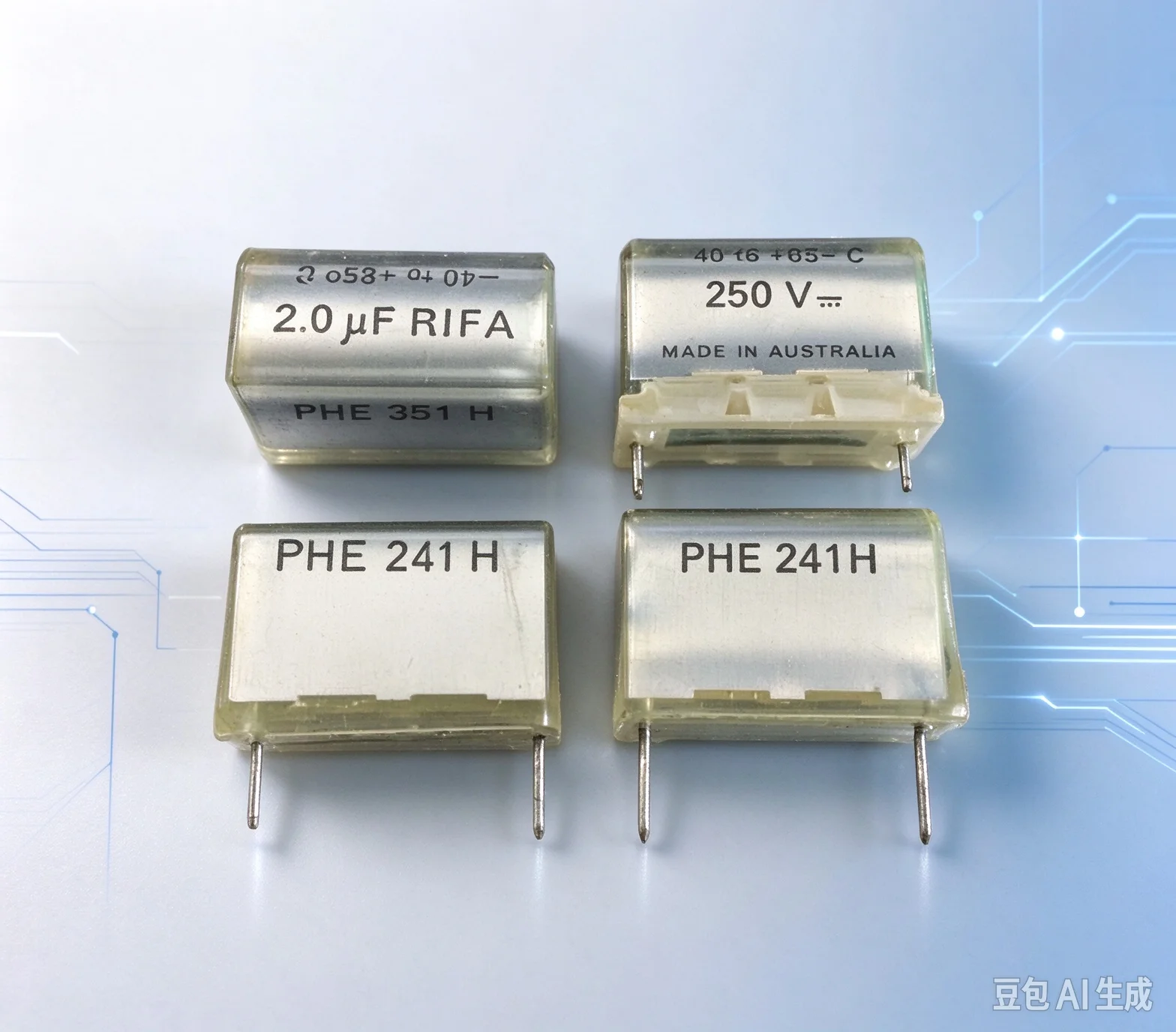 used-for-rifa-phe351-2uf-250v-205-hifi-film-capacitor-30pcs
