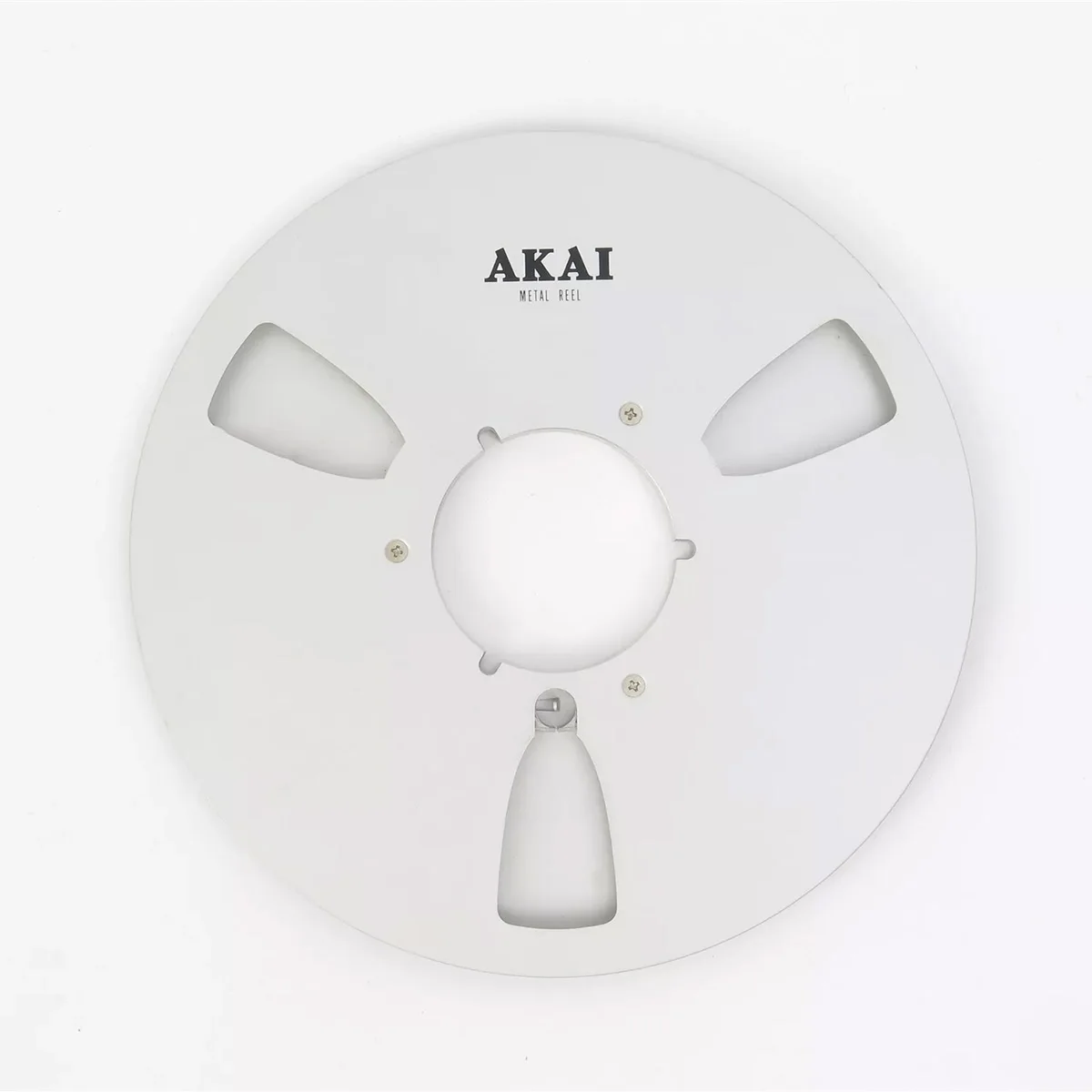 بكرة ألومنيوم معدنية خفيفة مقاس 10 بوصة 1/4 بوصة لمسجلات أشرطة البكرة إلى البكرة بكرة تناول فارغة لـ Aiki/Studer ReVox/TEAC/BASF