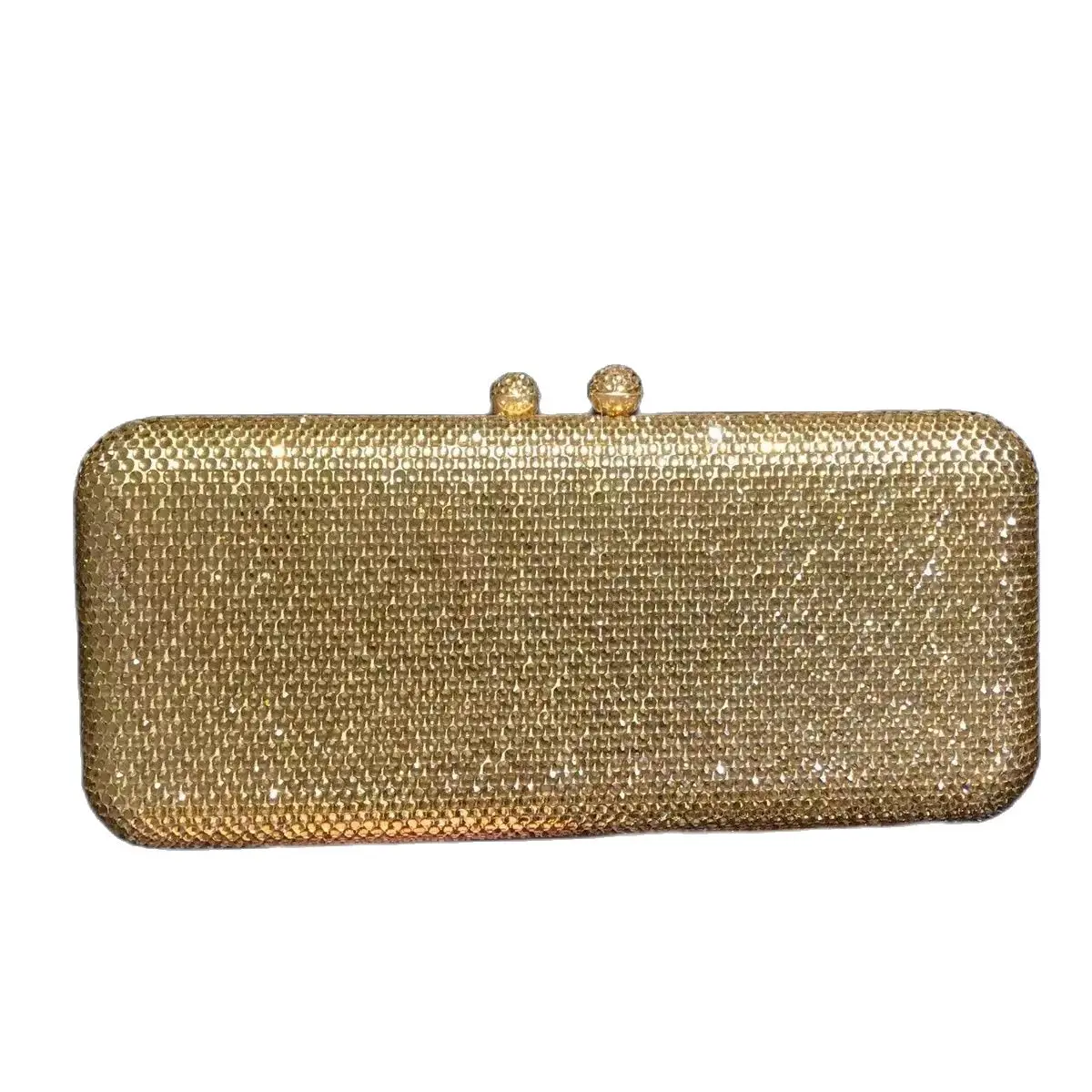 Strass Tas Glanzende Kristallen Steentjes Avondtas Bruiloft Clutch Tas Lange Tas Voor Vrouwen Mode Feest Schoudertas