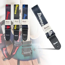 Ibanez Guitar Straps Multiple fabrics Length Adjustable Easy installation for Bass Acoustic Electric Guitar Accessories