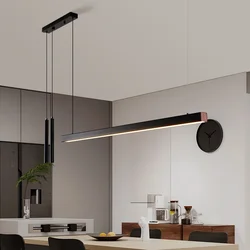 Nordic Led Table Dining Ceiling Chandelier Dimmable for Living Room Kitchen Island Pendant Lamp Designer Decor Lighting Fixture