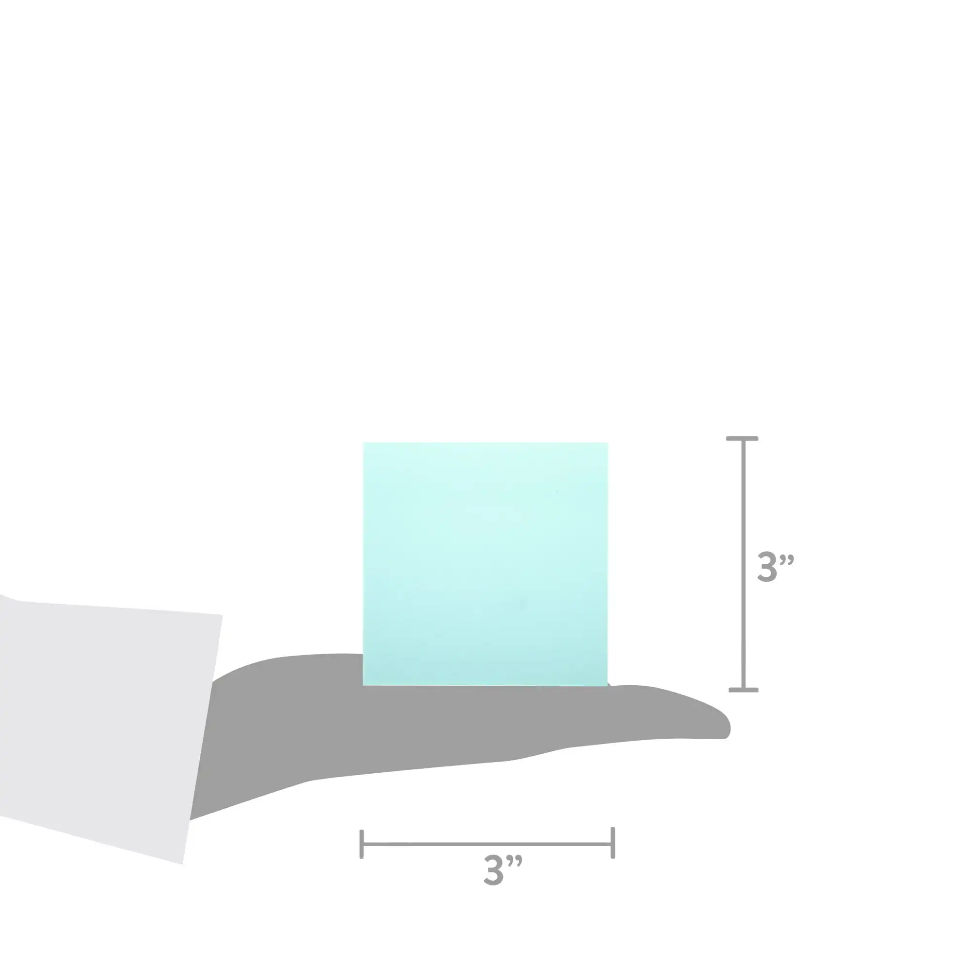 Pen+Gear Paper Sticky Notes, Pastel, 3" x 3", 1200 Sheets