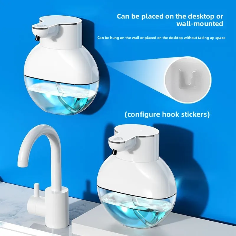 2025 M8 Automatic Sensor Soap Dispenser Electric Foam Hand Wash Alcohol Spray Wall-Mounted Electric Hand Sanitizer Machine