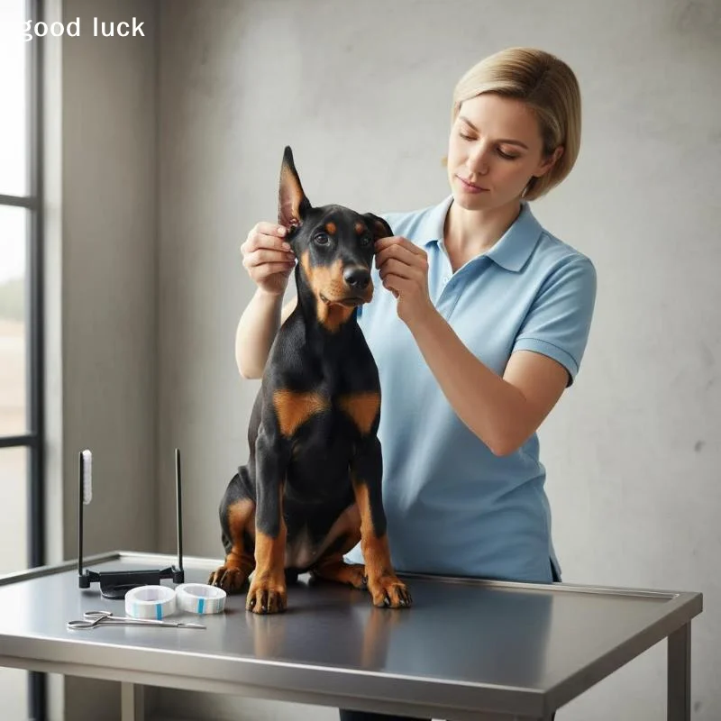 1Set Dog Ear Stand Fixed Support Correction Doberman Ear Stand Up Support Tool Adjustable Durable Dog Ear Stand Supplies