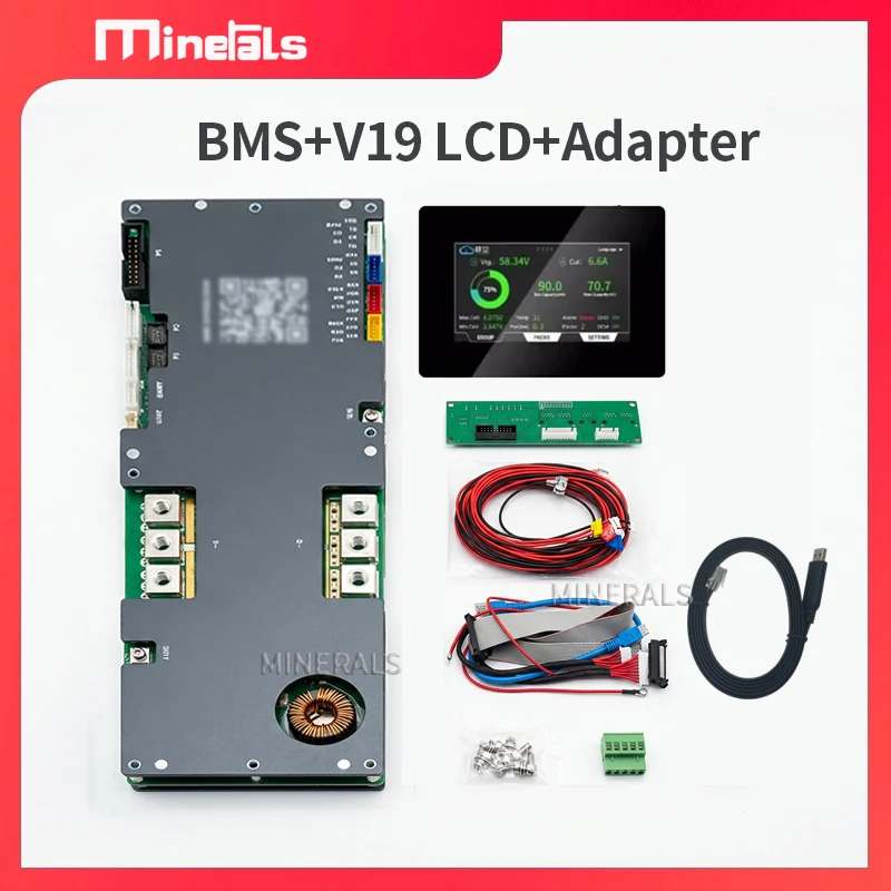 V19 voorafladen 8S-16S 300A Jikong Inverter BMS 2A Actieve Balancer JK-PB2A16S30P 24V SMART BMS Ondersteunt Bluetooth APP batterij BMS