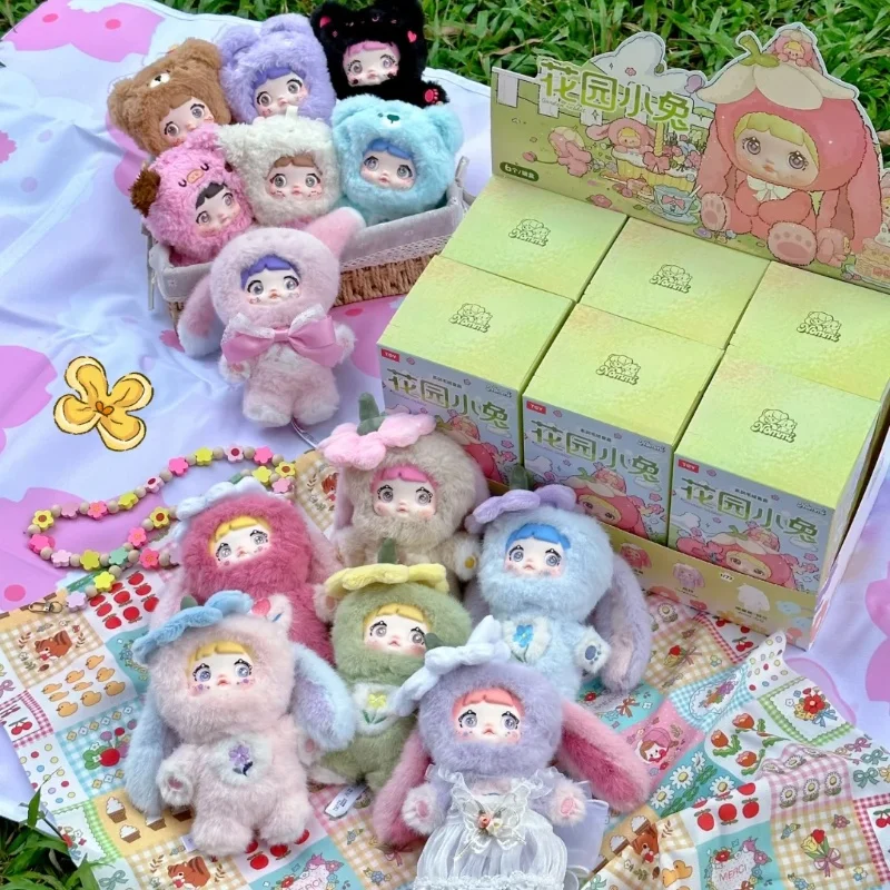 

Nommi V2 Garden Rabbit Series Blind Box Surprise Plush Bagback Pendant Vinyl Kawaii Doll Action Figures Mystery Box Kid Toys