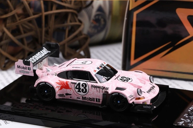 Newly Stocks 404 Error 1:64 911 Ken Block 1400HP Hoonigan Pink Color In 2024