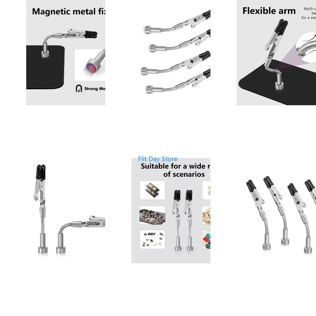 F92C Fixing Clip Holder 105mm Adjustable for Soldering Station Automotive Electronic Welding Assistant Solder Third Hand Tool