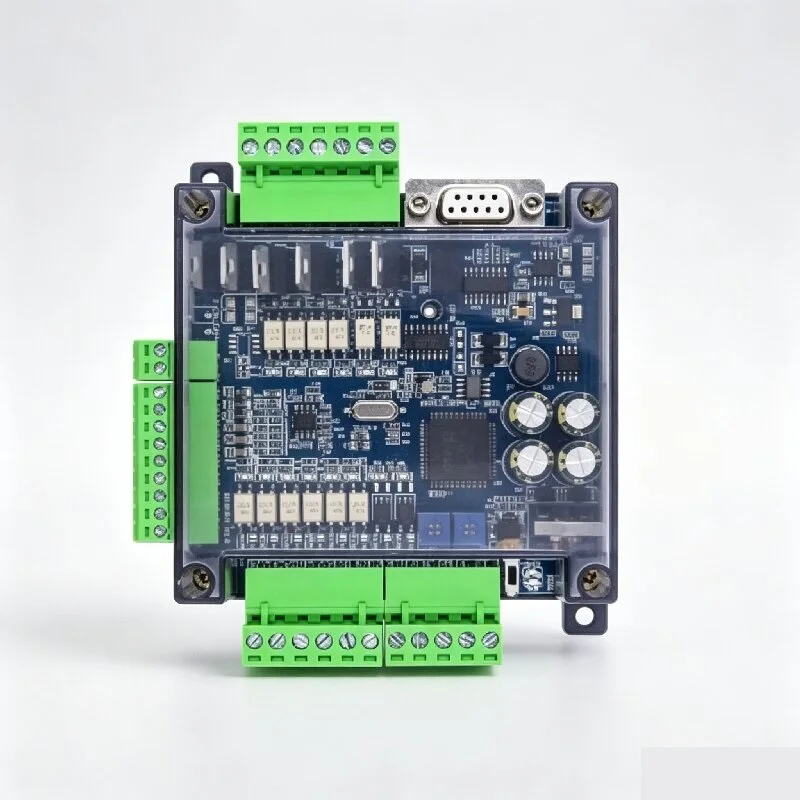 FX3U-14MR -14MT RTU PLC Board 8 In 6 Out Anolog 6AD 2DA Modbus RS485 Case Relay Transistor 6CH 3K Count Board