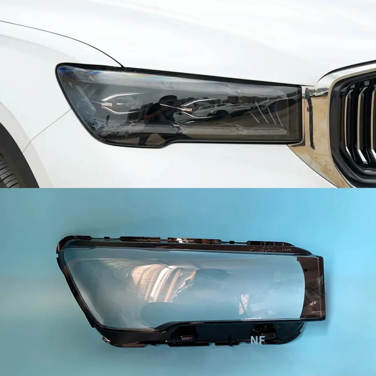 

For Geely Tugella Xingyue L Headlight Cover Shade Headlamp Shell Transparent Lampshade Case Lens Plexiglass 2021 2022