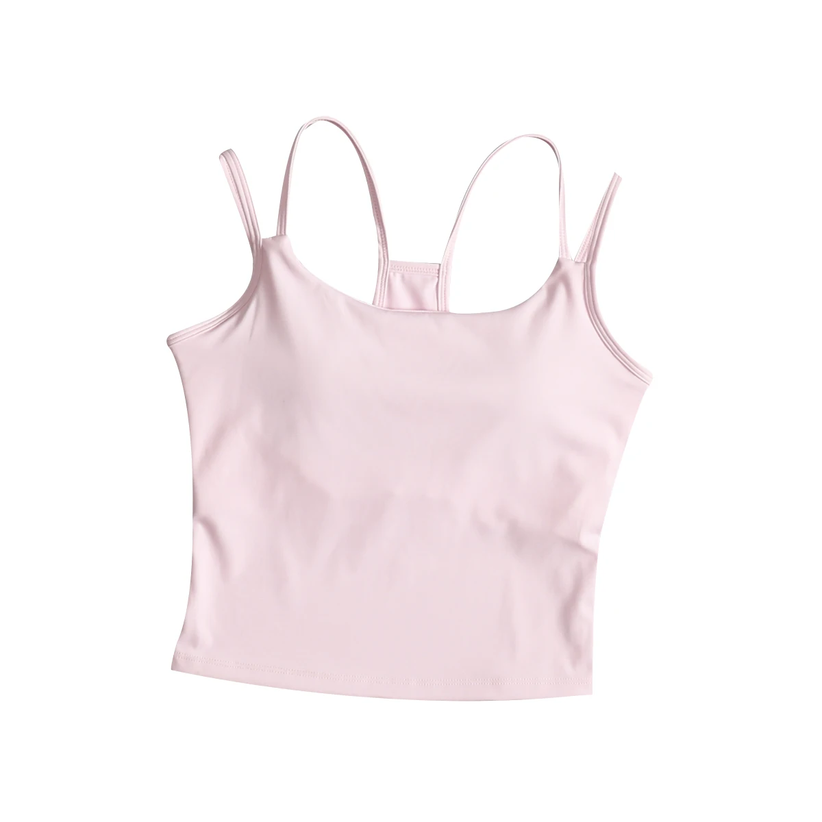 Sports lingerie women's summer breathable sexy beautiful back yoga bra integrated running shockproof fitness vest wear outside