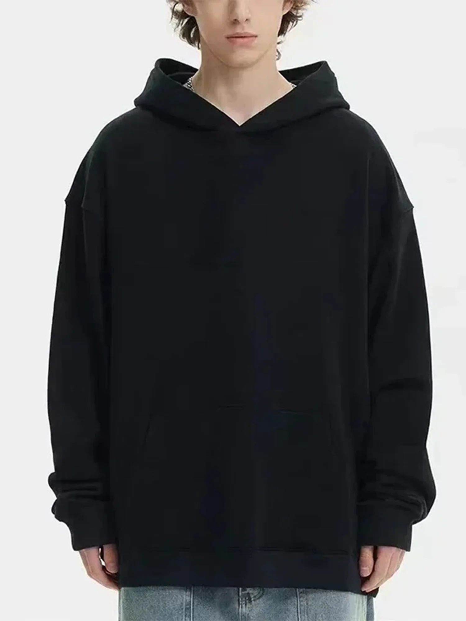 الخريف الرجال Palaye Royale الموت أو المجد جولة حول العالم Harajuku مطبوعة مقنعين البلوز الإبداعية Y2K الشارع الشهير