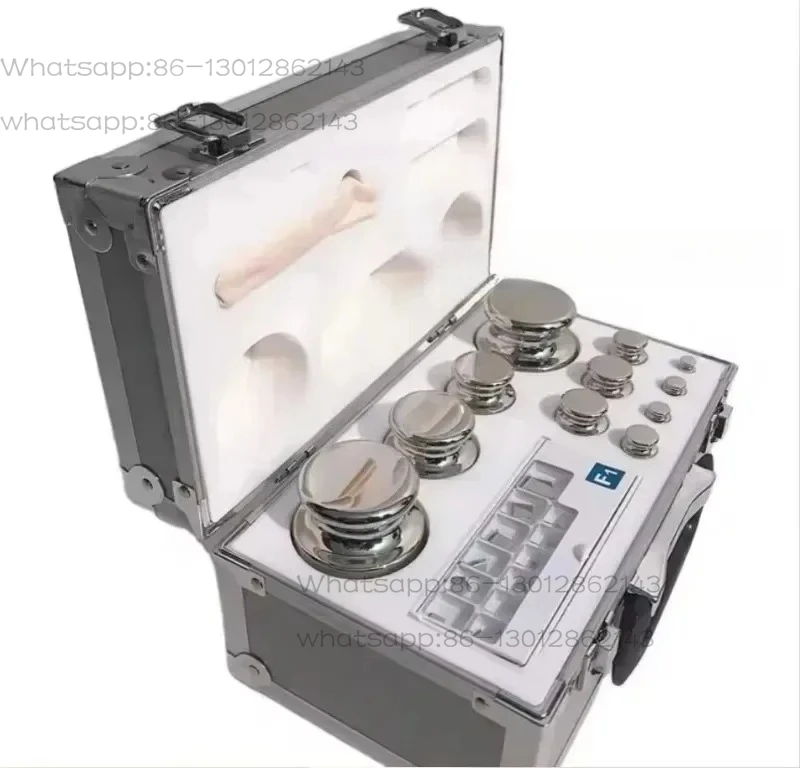 New 1pcs  Stainless steel standard weight 1mg-100g f1 f2 m1, high-quality for calibrating and testing weight group